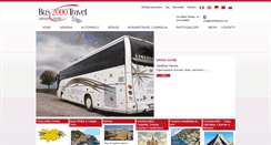 Desktop Screenshot of bus2000travel.com