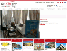 Tablet Screenshot of bus2000travel.com